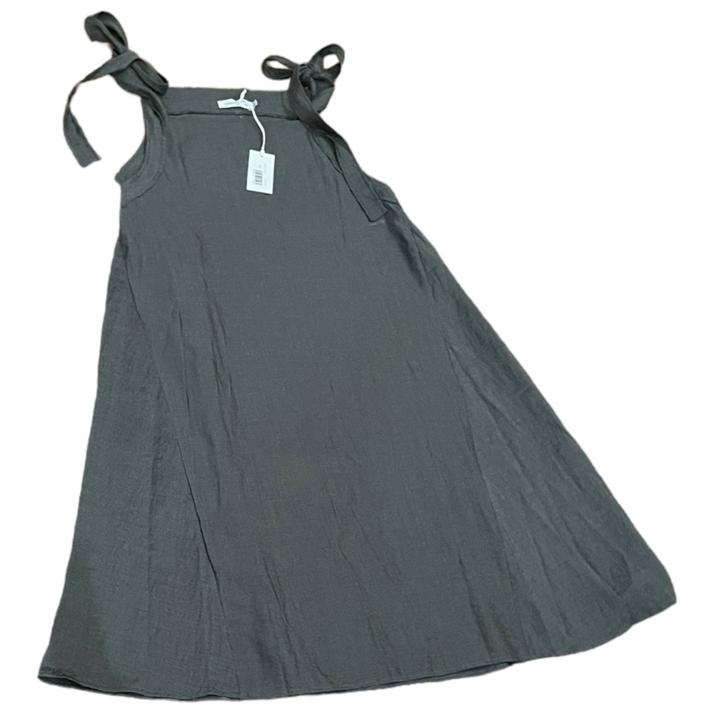 Crimson + Clover Women’s Grey Jumper, Overall Dress, Size L, MSRP $58